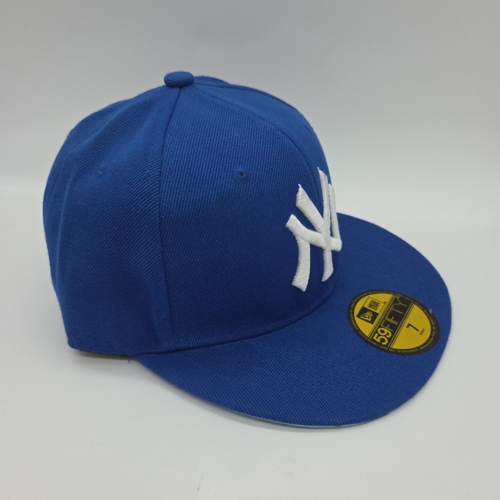 Size 7 - New Era New York Yankees Blue Hat Statue of Liberty 59Fifty New W/O Tag - Picture 4 of 7